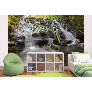 Fototapeta DIMEX | Samolepicí vliesová fototapeta na zeď Marlay Park, Irsko MA-5-3150 | 375 x 250 cm | zelená, bílá, šedá + Samolepicí vliesová fototapeta na stěnu DIMEX Marlay Park, Irsko MA53150 v rozměru 375 x 250 cm