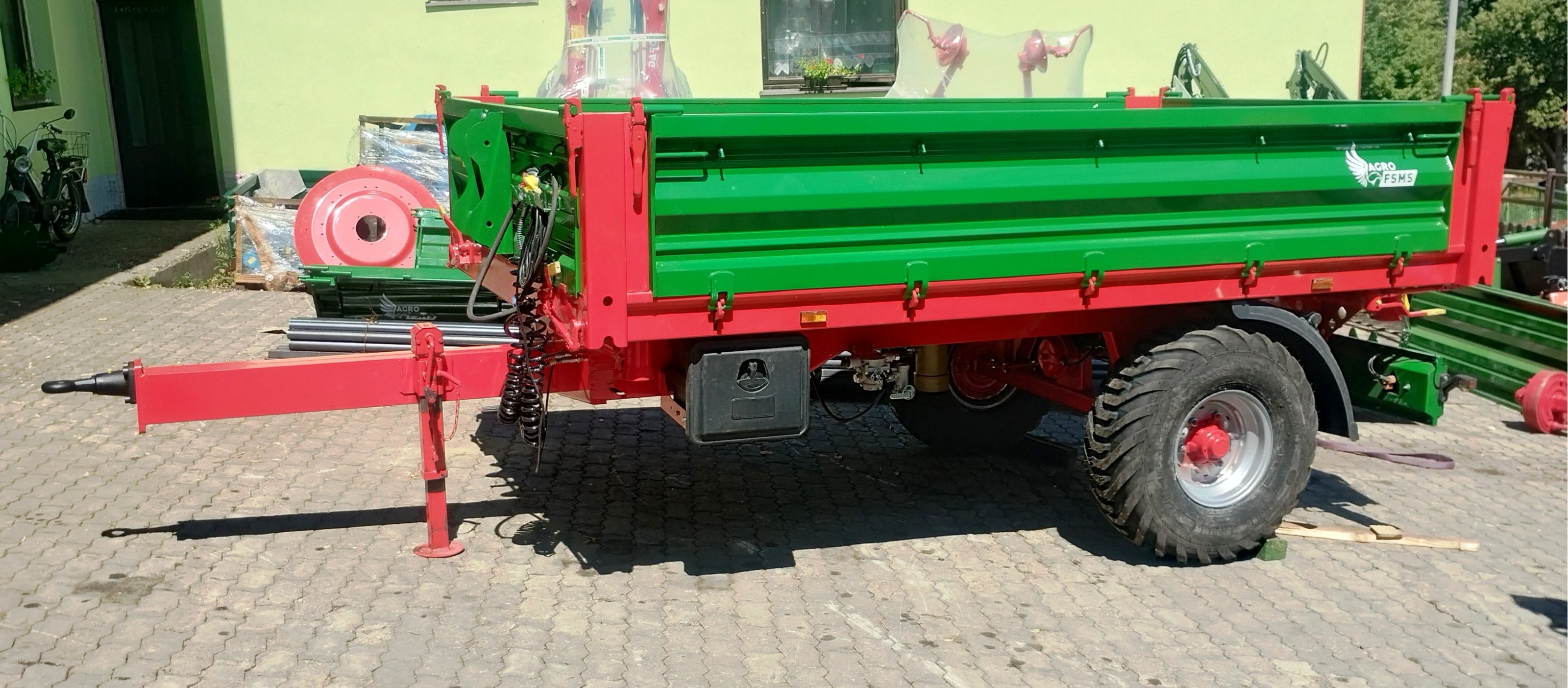 Návěs za traktor FSMS 4