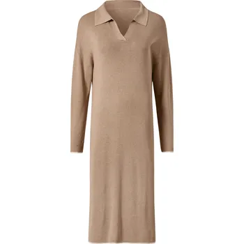 Dámské šaty esmara® Dámské úpletové šaty (béžová, L(44/46))