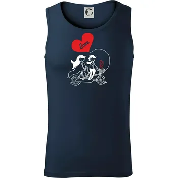 Kolo manželé - Tílko pánské Core - M ( Námořní modrá (velmi tmavá - téměř černá) )