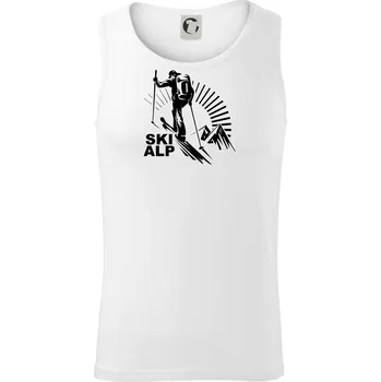 Skialp trip - Tílko pánské Core - S ( Bílá )