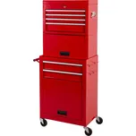 Dílenský vozík s nástavbou, 6 zásuvek - AH226X