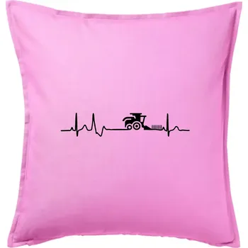 Polštář Kombajn EKG - Polštář 50x50 - 50x50 - Pouze potah ( Růžová )