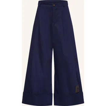 Dámské kalhoty Fendi Dívčí Marlene Kalhoty, tmavě modrá, 164