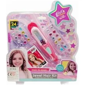 Set školních potřeb Maszynka do zaplatania koralików we włosy