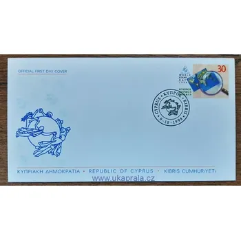 Poštovní známka KYPR (ŘECKO) FDC 918/19 výročí a události, r. 1998