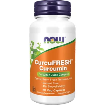 Now Foods CurcuFRESH Curcumin 60 veg kapslí