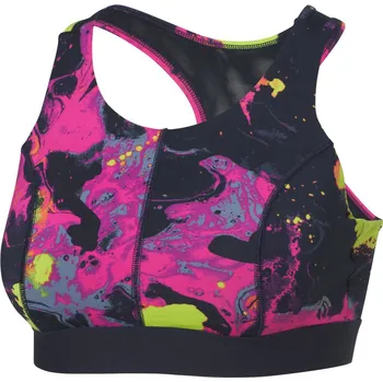 Podprsenka CRIVIT Dámská sportovní podprsenka, High Level (vzorovaná, M (40/42))