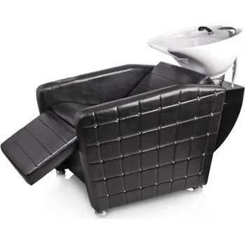 Kadeřnické křeslo Panda Mycí box Glamrock Koženka: Exclusive, Výbava: Relax