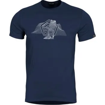 Pánské tričko Triko Wireframe T-shirt, Pentagon, Midnight Blue, M