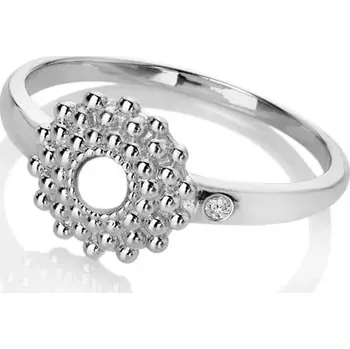Prsten Stříbrný prsten Hot Diamonds Blossom DR278 Obvod 58 mm