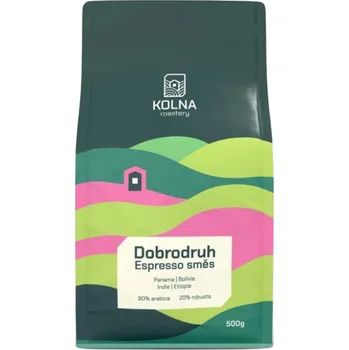 Káva KOLNA Espresso směs dobrodruh 500&nbsp;g