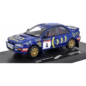autíčko Subaru Impreza 555 #4 RAC Rally 1995 McRae / Ringer - 1:18 Sun Star Subaru Impreza 555 No.4 RAC Rallye 1995 C. McRae / D. Ringer - kovový model auta