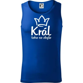 Král toho co zbylo - Tílko pánské Core - 2XL ( Královská modrá )