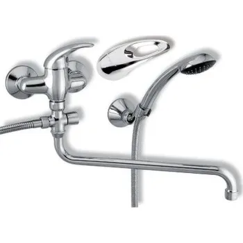 Novaservis Vanová paneláková baterie 100 mm Metalia 55 chrom 55175,0