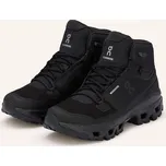 On Dámské Turistické Boty Cloudrock Mid Wp, černá, 37