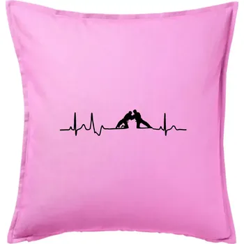 Polštář Judo Ekg - Polštář 50x50 - 50x50 - Pouze potah ( Růžová )