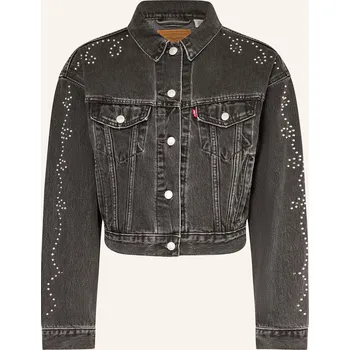 Dámský blejzr Levi's® Dámská Džínová Bunda Shrunken 90s S Ozdobnými...