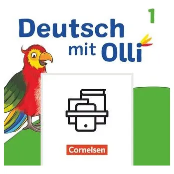 Cizí jazyk Deutsch mit Olli Erstlesen. 1. Schuljahr - Arbeitsheft Start und Leicht / Basis in Grundschrift - Bergmann, Silke