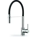 Pyramis 90939801 - Dřezová baterie s flexibilním ramínkem SERINA chrom/černá