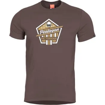 Pánská móda Triko Ageron Victorious, Pentagon, Terra Brown, 3XL