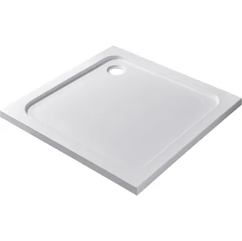 Sprchová vanička Cerano Soto Sprchová vanička akrylátová čtvercová 80x80 cm, bílá lesklá, CER-425539