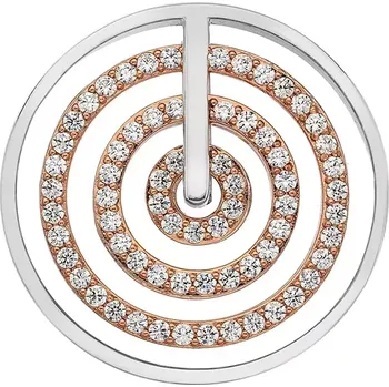 Přívěsek Přívěsek Hot Diamonds Emozioni RG Coin EC494-495 Průměr 25 mm