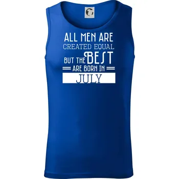All men are created equal july - Tílko pánské Core - M ( Královská modrá )