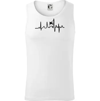 Pánské termoprádlo EKG horolezec - Tílko pánské Core - M ( Bílá )