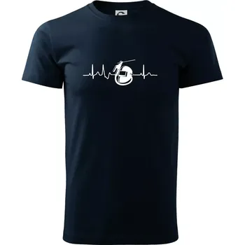 EKG svářeč - Triko extra velké (5-8XL) - 7XL ( Námořní modrá (velmi tmavá - téměř černá) )