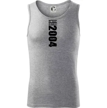 Limited edition 2004 pruh - Tílko pánské Core - 2XL ( Tmavě šedý melír )