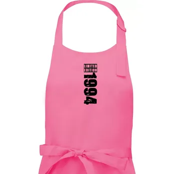 Kuchyňská zástěra Limited edition 1994 pruh - Pánská zástěra na vaření - Univerzální velikost ( Růžová )