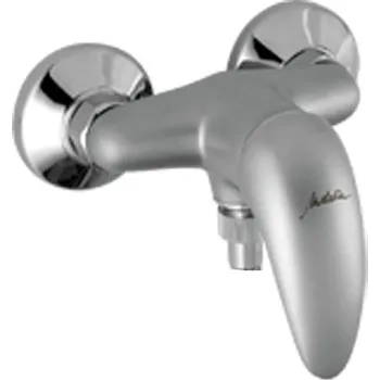 Vodovodní baterie Novaservis Sprchová baterie bez příslušenství 100 mm Metalia 55 satino 55065/1,9