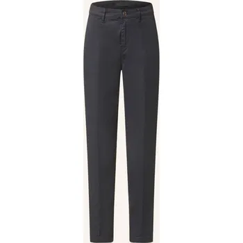 Dámské kalhoty Mac Dámské 7/8 Chino Kalhoty Turn Up, tmavě modrá, 34