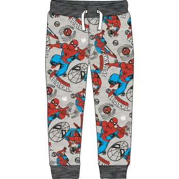 Spider Man - licence Chlapecké tepláky - Spider-Man 52111523, světle šedá Barva: Šedá, Velikost: 110
