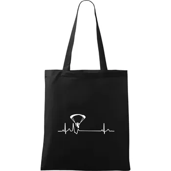 EKG paramotor - Taška bavlněná - 42 x 38 cm ( Černá )