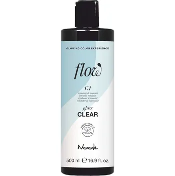 Vlasová regenerace Nook Flow Gloss Clear 500 ml