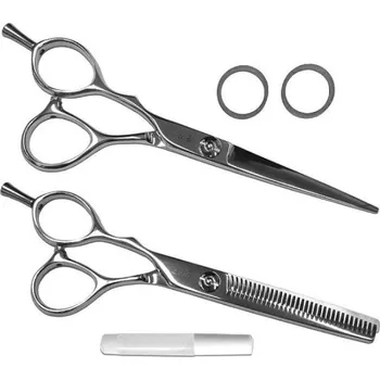 Kadeřnické nůžky Kansai set nůžky+efilační 5,5" levé