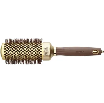 kartáč na vlasy Olivia Garden Blowout Shine T45 Ceramic+Ion Gold Brown kartáč 45 mm