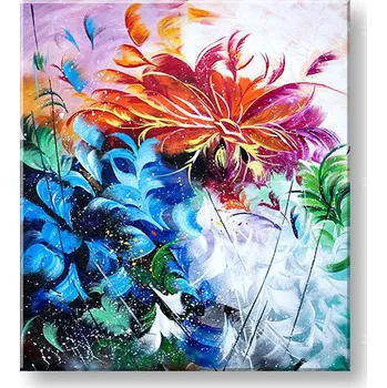 Obraz Autorská reprodukce na plátně KVĚTINY XOBFB186E1