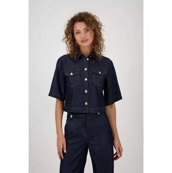 Dámské sako MONARI MONTANA dámská bunda tmavě modrá džínová