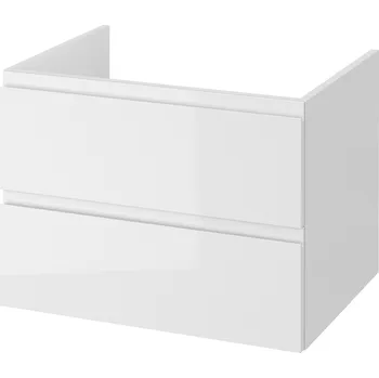 Nábytek Cersanit Moduo skříňka 79.5x44.7x57 cm pod umyvadlo závěsná bílá S590-008-DSM