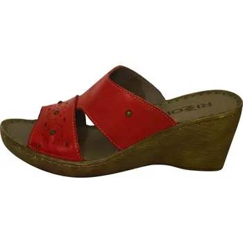 Dámské pantofle Pantofle RIZZOLI 3161032 červená (Pantofle dámské)