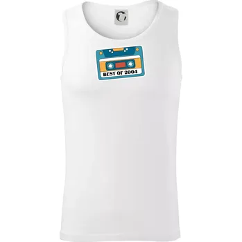 Narozeniny kazeta Best of 2004 - Tílko pánské Core - L ( Bílá )