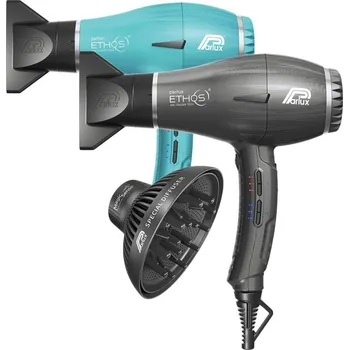 Fén SET Parlux Ethos - Ionizační fén + Difuzér Magic Sense SET Parlux Ethos: Matt Black (černý)