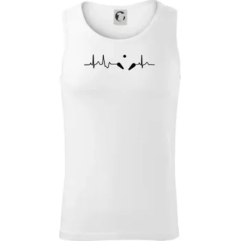 Pánské termoprádlo Pinball EKG - Tílko pánské Core - S ( Bílá )