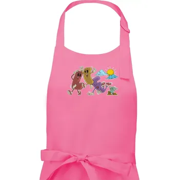 Kuchyňská zástěra Jak jde život - Pánská zástěra na vaření - Univerzální velikost ( Růžová )