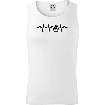 Otužilec EKG 10 - Tílko pánské Core - L ( Bílá )