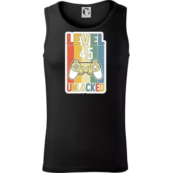 Pánské termoprádlo Gaming narozeniny 45 - Tílko pánské Core - XL ( Černá )