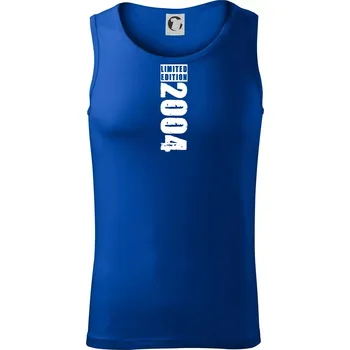 Pánská móda Limited edition 2004 pruh - Tílko pánské Core - L ( Královská modrá )